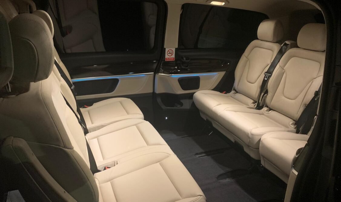 Mercedes V Class chauffeur service