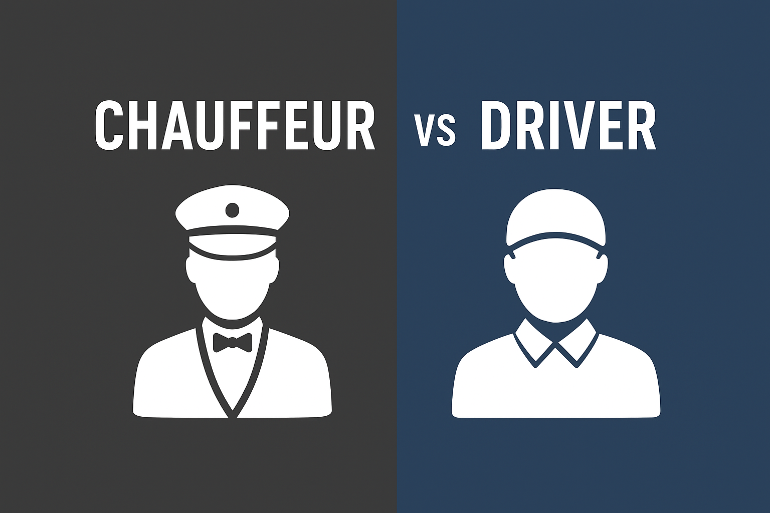 chauffeur vs driver - difference